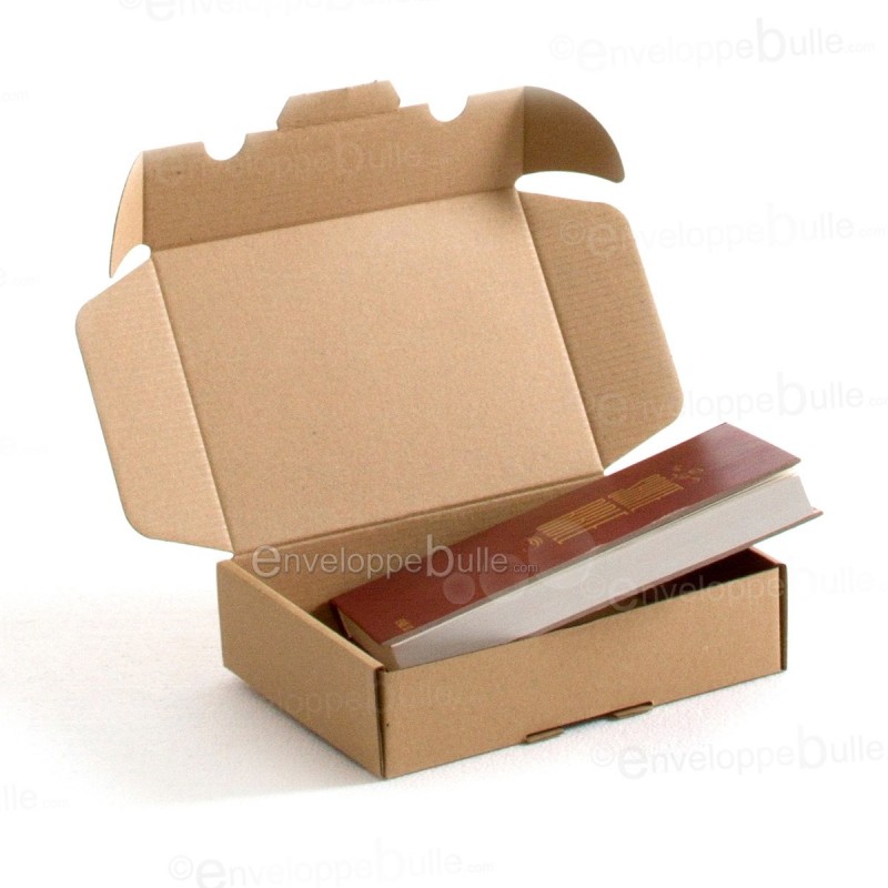 Lot de 10 - boite postale carton extra plate 3cm 310x225x30mm a4 - La Poste