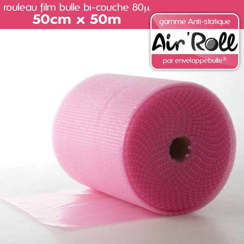 Bulle Plastique Largeur 50cm (x100m) - papier bulle, protection déménagement,  emballage objets fragiles