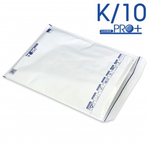 Enveloppes à Bulles PRO+ 50 Pièces - Format G/7 (230x335 Mm), Papier Kraft Blanc