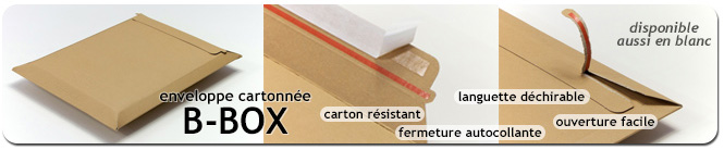 Enveloppe carton WellBox 7 format 330x470 mm