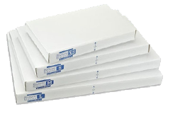 Lot de 100 enveloppes bulles H8 blanc, 27 x 36 cm - officeking